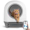 Warcat Smart Low-Noise Auto-Cleaning Litter Box 90L Self Cleaning Cat Litter Box App-Controlled via 2.4G Wifi with Smart Sensors, Safety Protection, Easy Maintenance, Easy Setup & Clean #Tiktokshopdealsforyoudays #Dealsforyoudays