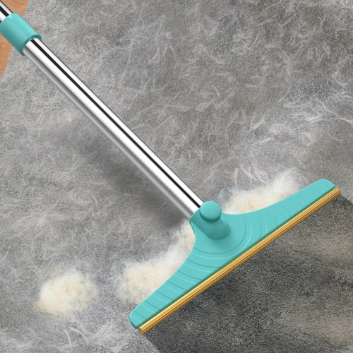 Adjustable Cat Hair Remover and Pet Cleaning Brush with Hanging Ring – Effective Hair Removal Tool for Carpets and Floors, Ideal Valentine's Day Gift