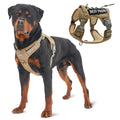 Auroth Tactical Dog Harness - Versatile and Durable No-Pull Adjustable Harness for Small to Large Dogs, Featuring Reflective Materials for Enhanced Safety and Control