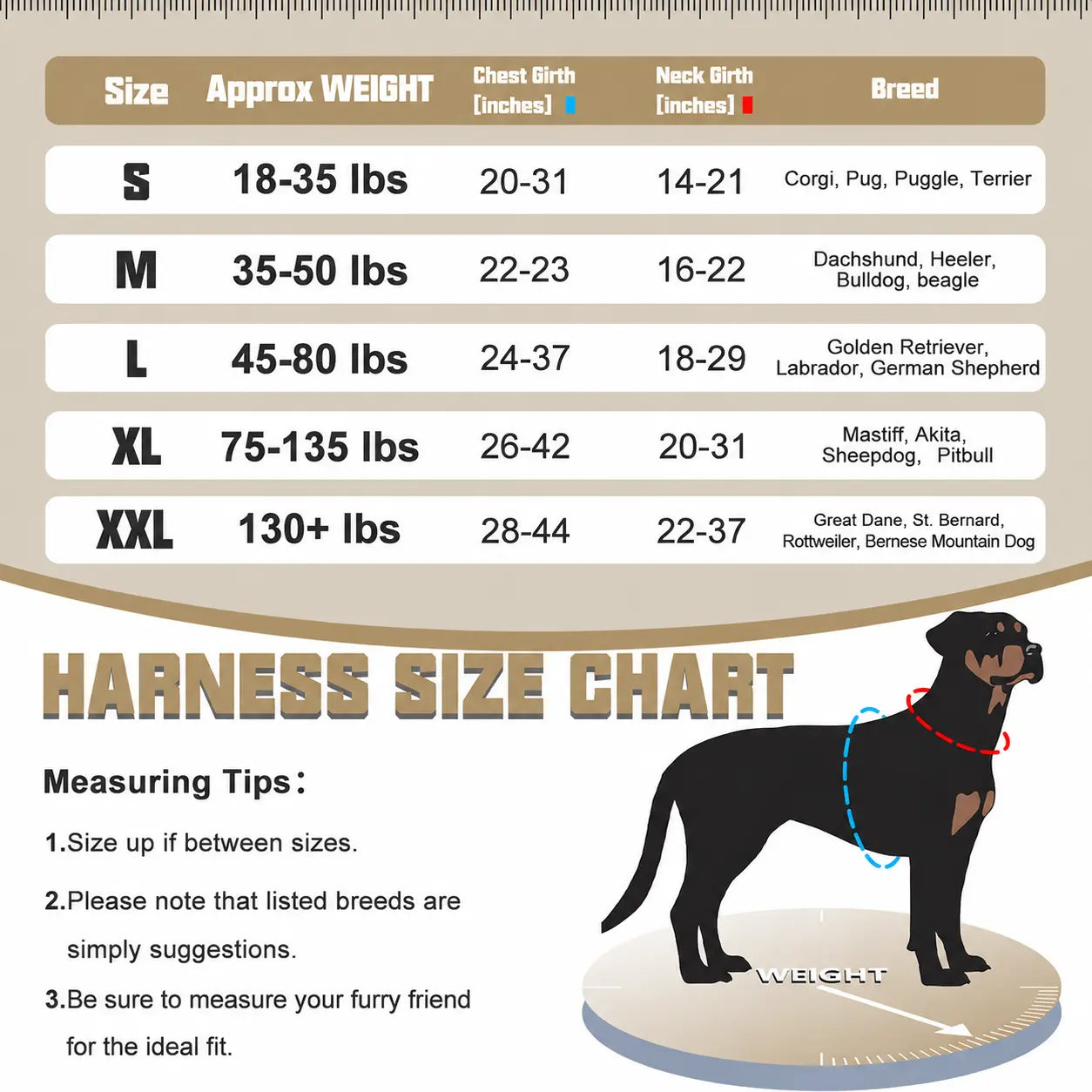 Auroth Tactical Dog Harness - Versatile and Durable No-Pull Adjustable Harness for Small to Large Dogs, Featuring Reflective Materials for Enhanced Safety and Control